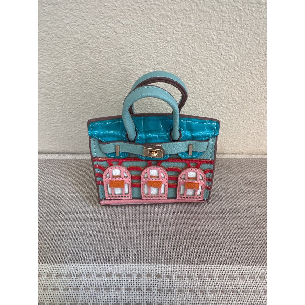 Mini Micro Handbag Charm House Purse Charm